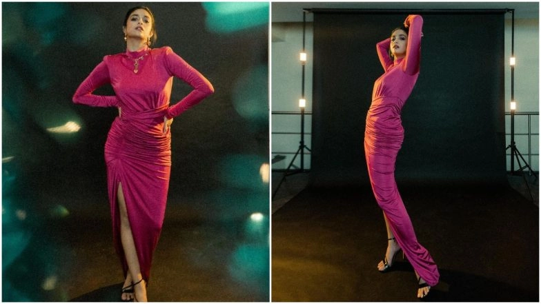 Sarkaru Vaari Paata: Keerthy Suresh Looks 'Pinkilicious' in Her New Bodycon Dress