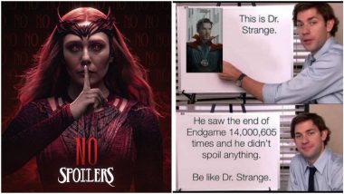 Doctor Strange in the Multiverse of Madness: Leaked Movie Stills From Grand Premiere Go Viral; Marvel Fans Ask Viewers Not to Post SPOILERS from Benedict Cumberbatch-Elizabeth Olsen's Film
