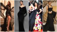 Cannes 2022: Black Was the Colour of This Season; Check out Deepika Padukone, Hina Khan & Others in Their Hot Avatars