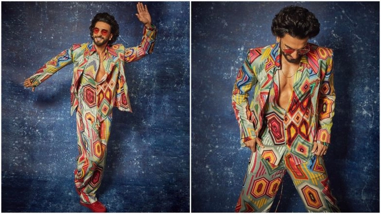 Yo or Hell No? Ranveer Singh's Jazzy Blazer Set by Saaksha & Kinni
