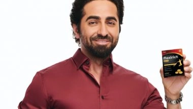 Entertainment News | Cipla Health's Maxirich Ropes in Ayushmann Khurrana as Brand Ambassador