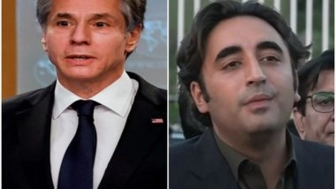 World News | Antony Blinken Calls Up Bilawal Bhutto Zardari on 75th Anniversary of US-Pak Relations