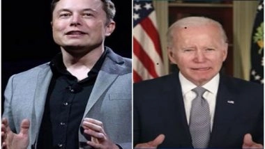 World News | Biden Won over Trump as People Wanted 'less Drama': Musk Slams President's Bid to Transform US