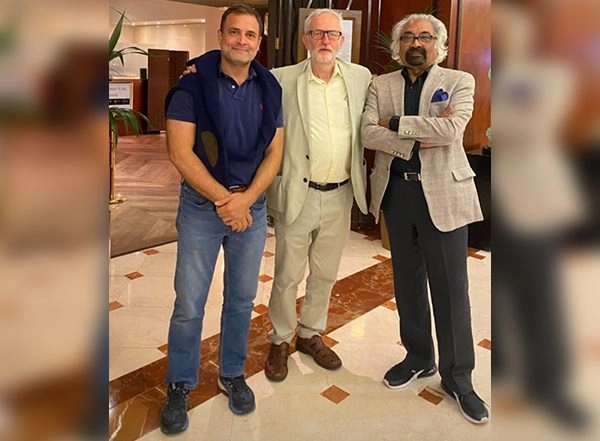 India News | BJP Slams Rahul Gandhi over Meeting with UK Leader Jeremy Corbyn Known for His 'anti-India' Stance, Congress Hits Back