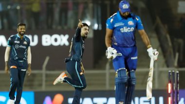 GT vs MI, IPL 2022: Rashid Khan Strikes Back; Silences His Critics