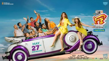 F3 Trailer Out! Venkatesh Daggubati, Varun Tej, Tamannah Bhatia and Mehreen Pirzada’s Telugu Film Promises Hilarious Ride (Watch Video)
