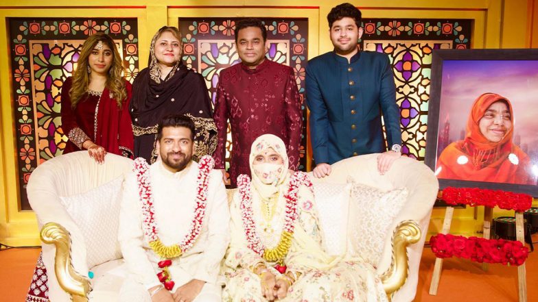 AR Rahman’s Daughter Khatija Rahman Ties the Knot With Riyasdeen Shaik Mohamed (View Pic)