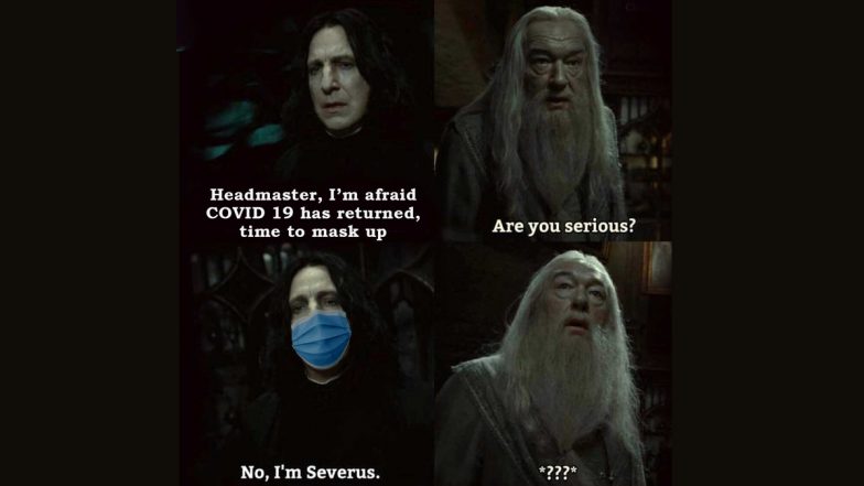 International Harry Potter Day 2022: Delhi Police Uses Meme Power to Educate Citizens of COVID-19 Norms