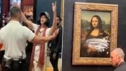 Mona Lisa Painting Gets Vandalised by Man Dressed As Elderly Lady (Watch Video)