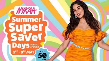 Nykaa Summer Super Saver Days Sale Is Live Now; Check Exciting Offers on Bronzer, Nude Lipsticks & More