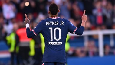 PSG 2-2 Troyes, Ligue 1 2021-22: Neymar Scores As Parisians Let Lead Slip (Watch Goal Video Highlights)