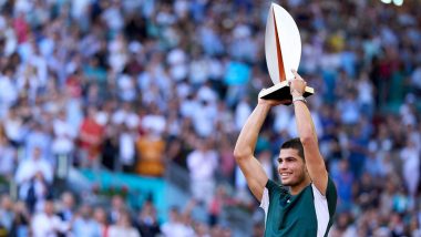 Rafael Nadal Congratulates Carlos Alcaraz After Teenager Wins Madrid Open 2022