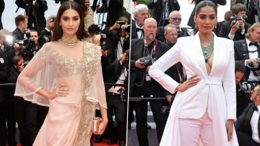 Cannes 2022: Sonam Kapoor Is the Ultimate Queen of Extravagant Looks on the Cannes Red Carpet!