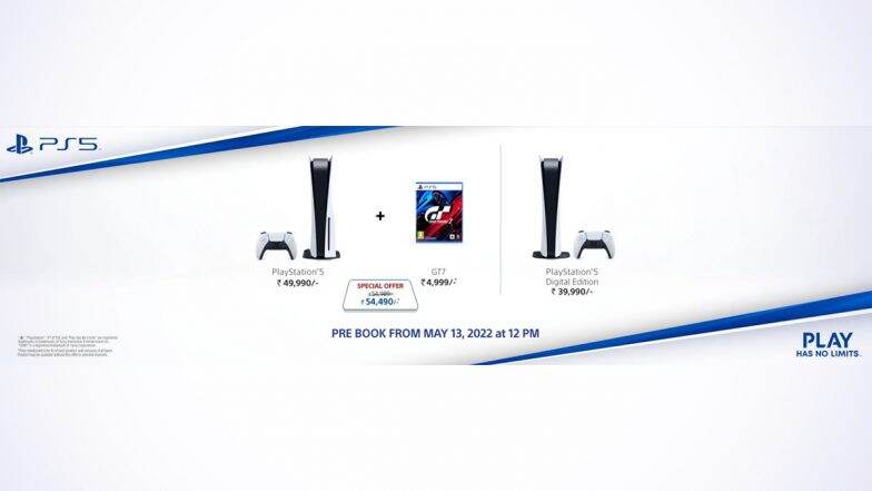 Sony PS5 standard disc edition to be available at Rs 47,490 for