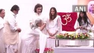 Amitabh Bachchan and Jaya Bachchan Pay Homage to Santoor Legend Shivkumar Sharma
