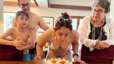 Exes Aamir Khan and Reena Dutta Celebrate Daughter Ira's Poolside Birthday Bash Together