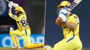 MS Dhoni, Devon Conway Power CSK to 208/6 Against Delhi Capitals in IPL 2022