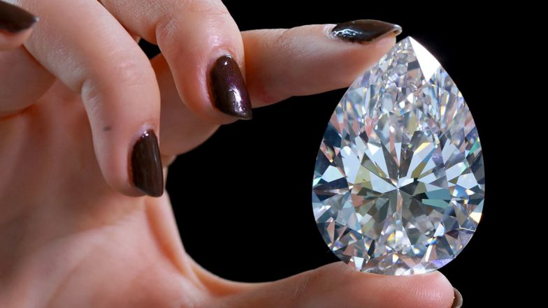 Watch: World's Largest White Diamond 'The Rock' Sold For $18.8 Million in Geneva by Christie's Auction House