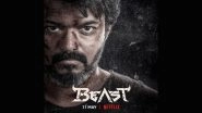 Beast OTT Premiere: Thalapathy Vijay and Pooja Hegde&rsquo;s Film To Stream on Netflix From May 11!