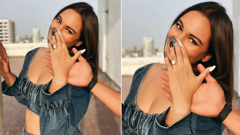 Sonakshi Sinha Flaunts A Ring on Her Finger in Her New Pics That Make Us Wonder If She is Engaged Or If It's a Promotional Gimmick