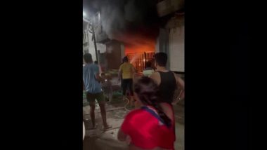 Madhya Pradesh: Blaze Erupts at Two-Storey Building in Indore, 7 Charred to Death