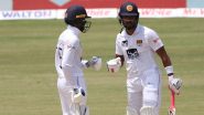 BAN vs SL 1st Test 2022: Dimuth Karunaratne, Niroshan Dickwella's Fightback Leads Visitors to a Draw