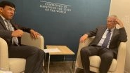 India News | Bill Gates Lauds India's Vaccination Drive in Meeting with Mansukh Mandaviya at Davos