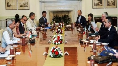 World News | Jaishankar Discusses Ukraine Crisis, Make-in-India with Visiting Italian Foreign Minister