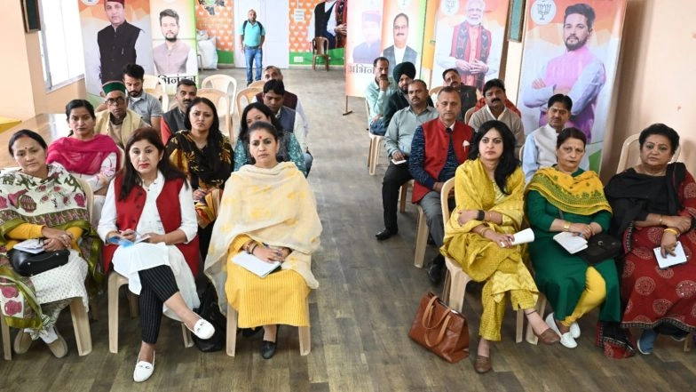 India News | Himachal BJP Municipal Councillors to Go Door-to-door to Invite People for PM Modi's Rally