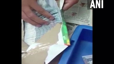 India News | Delhi: Foreign Currency Worth Approx Rs 40 Lakh Seized at IGI Airport