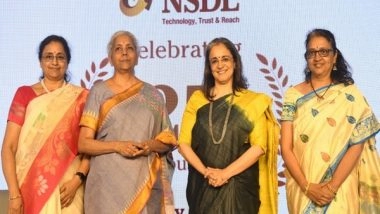Business News | Nirmala Sitharaman Launches NSDL's Investor Awareness Programme for Students
