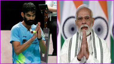 Kidambi Srikanth Says It Was 'Absolute Honour' to Speak to PM Narendra Modi After India’s Historic Thomas Cup 2022 Win