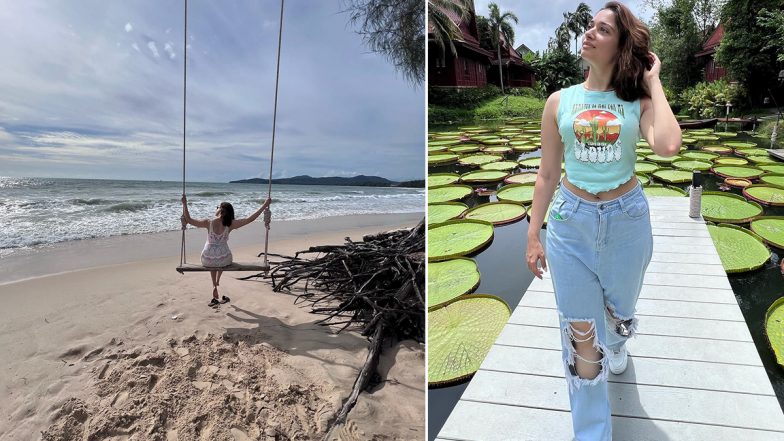 Tamannaah Bhatia Shares A Glimpse Of Her Beach Vacay In Thailand (View Pics)