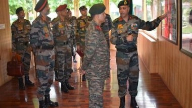 India News | Northern Command Chief on 3-day Visit to Kashmir Valley, to Review Security Situation