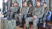 India News | Army Chief Visits Forward Areas Along Line of Control in J-K