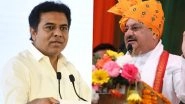 TRS Working President KT Rama Rao Hits Back at BJP President JP Nadda, Brands NDA Govt As &lsquo;NPA&rsquo;