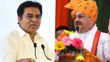 TRS Working President KT Rama Rao Hits Back at BJP President JP Nadda, Brands NDA Govt As ‘NPA’