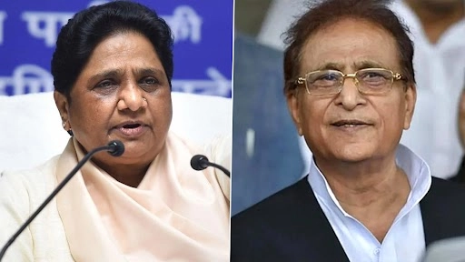 BSP Supremo Mayawati Comes Out in Support of Jailed Samajwadi Party Leader Azam Khan