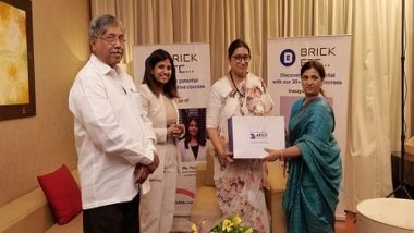 Business News | Union Minister of Women and Child Development, Smriti Irani Launches Ed-tech Platform BrickETC for Young Aspirants