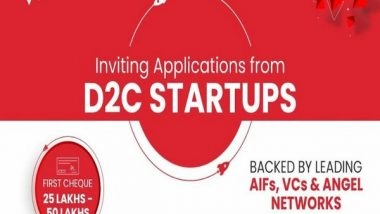 Business News | Startup Accelerator, Marwari Catalysts Invites Applications from D2C Startups for Its Cohort 'Thrive'