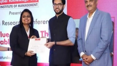 Business News | Mumbai Educational Trust Presented National Research Conference and Hackathon on Sustainability