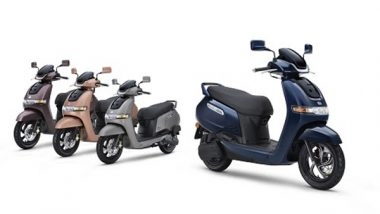 Business News | TVS Motor Company Launches New TVS IQube Electric Scooter with Host of Exciting Features