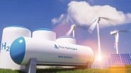 Business News | ADVIK Hi-Tech and Pure Hydrogen to Establish a JV in India to Produce Hydrogen Fuel