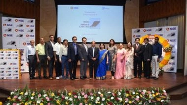 Business News | Indo Amines Limited Makes Its Debut on National Stock Exchange (NSE)