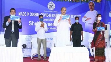 India News | Odisha: Naveen Patnaik Launches Manufacturing of COVID Rapid Antigen Test Kits