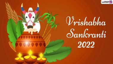 Vrishabha Sankranti 2022: Date, Time, Sankramanam Meaning and Significance of the Auspicious Occasion