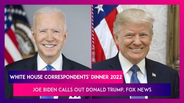White House Correspondents' Dinner 2022: Joe Biden Calls Out Donald Trump, Fox News; Trevor Noah Speaks On Democracy | Highlights