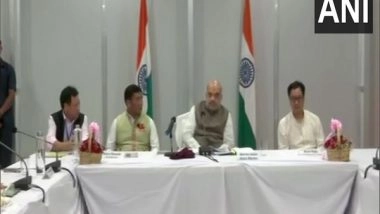 India News | Amit Shah Chairs Meeting with BJP's Arunachal Pradesh Core Group in Namsai