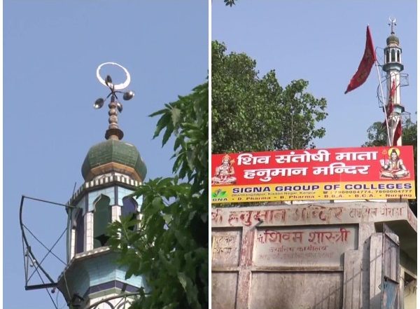Uttar Pradesh: Amid Communal Tensions Across Country, Eid, Akshaya Tritiya Common Celebration in Temple, Mosque in Kanpur