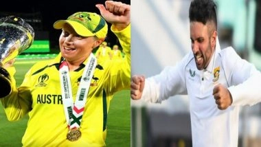 Sports News | ICC Player of the Month: Keshav Maharaj, Alyssa Healy Claim Awards for April 2022